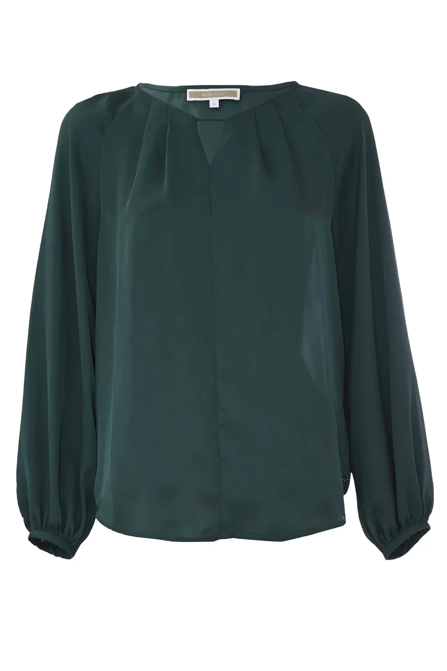 Kocca blusa verde bosco