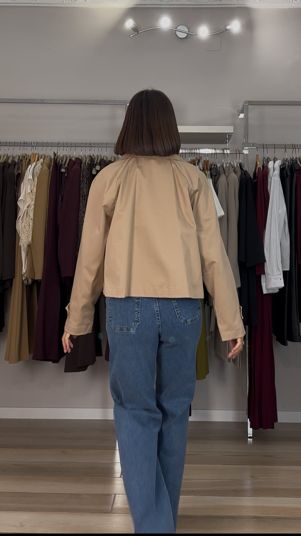 EmmeMarella trench corto retro