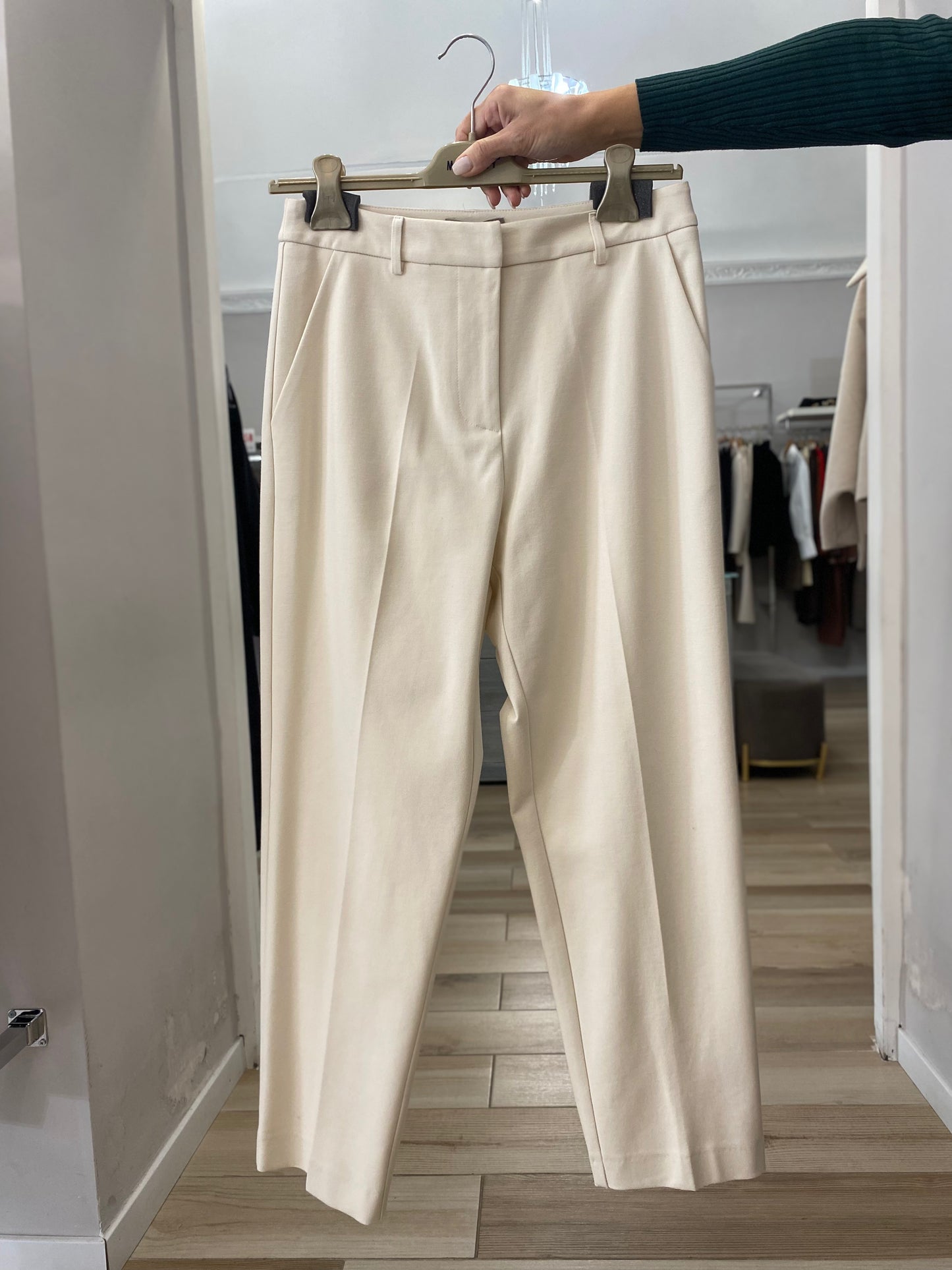 Maryley pantalone panna