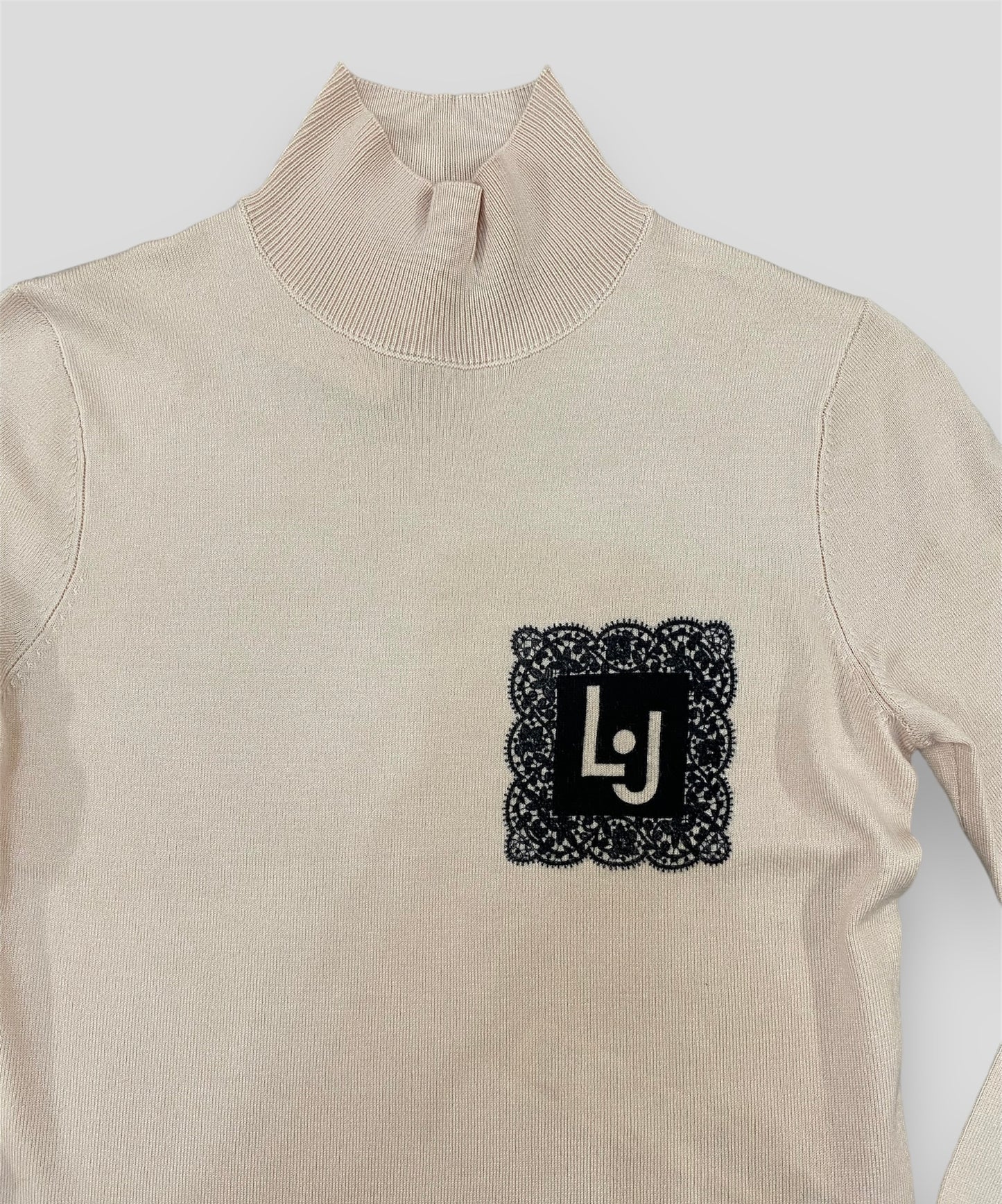 Liu jo lupetto logo pizzo - Premium MAGLIE from LIU JO - Just €95! Shop now at Amaltea