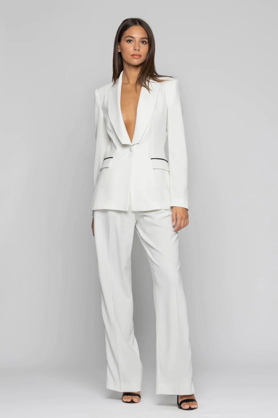 Giacca Kocca bianca dettaglio