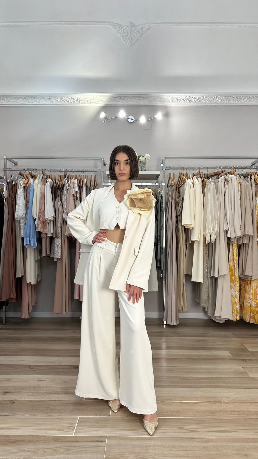 Pantalone panna Souvenir