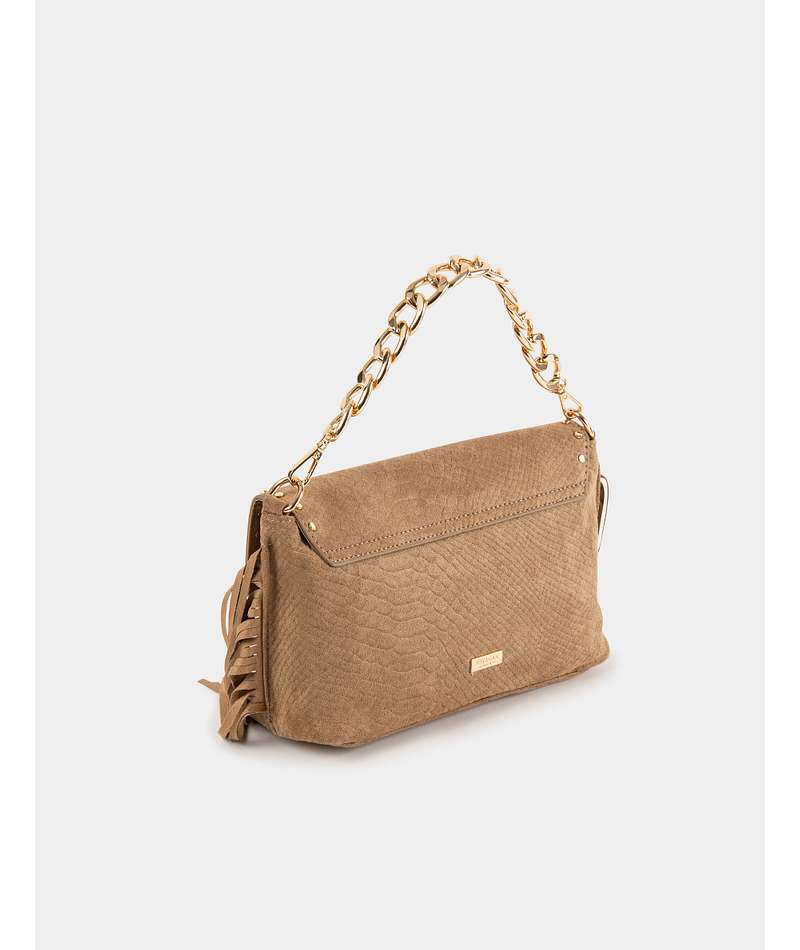 Morgan de toi borsa con frange retro