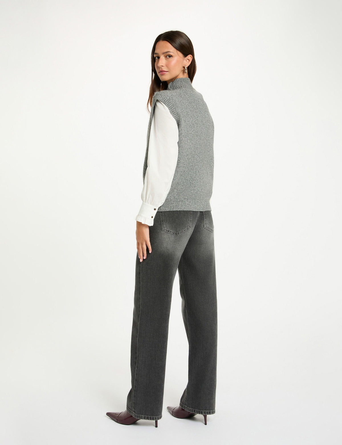 Morgangiletinmagliagrigioretro