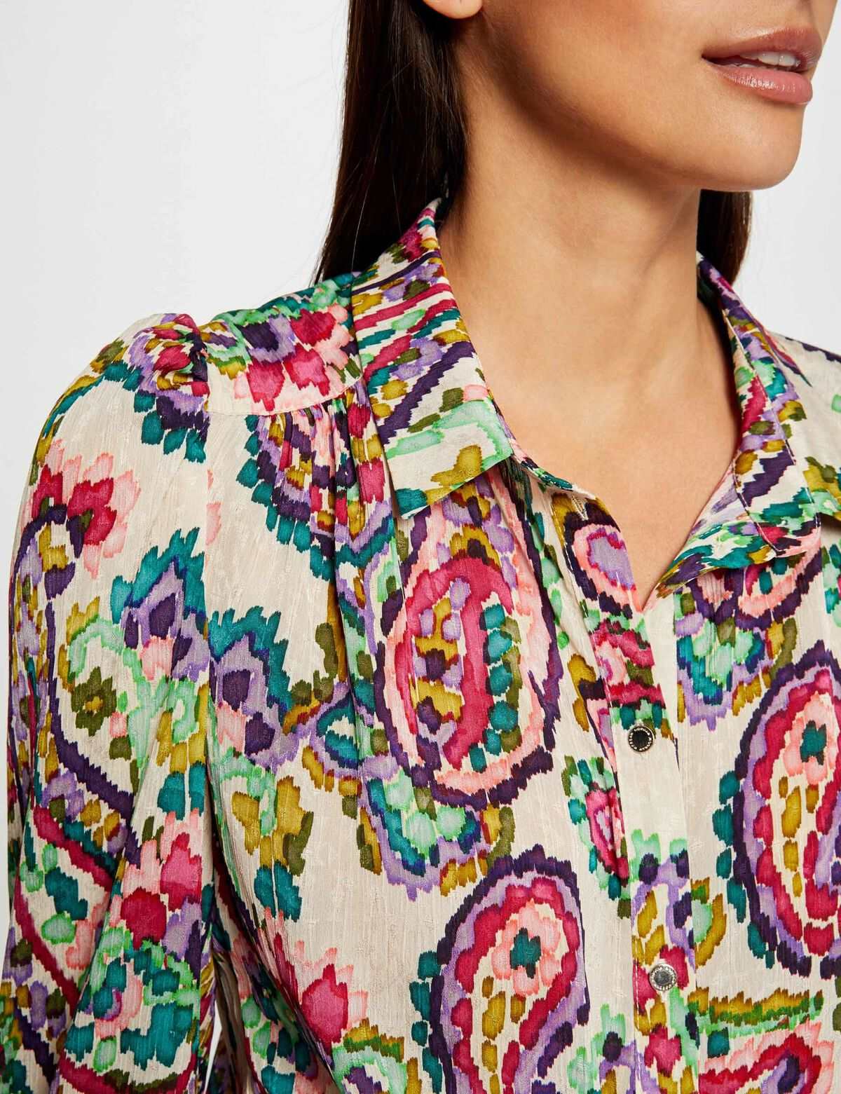 Blusa fantasia multicolor - Premium BLUSA from MORGAN DE TOI - Just €55! Shop now at Amaltea