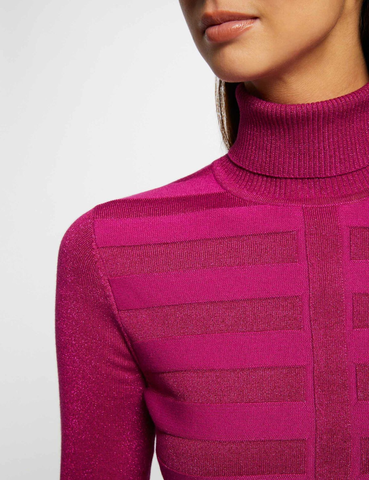 Morgan dolcevita magenta laterale