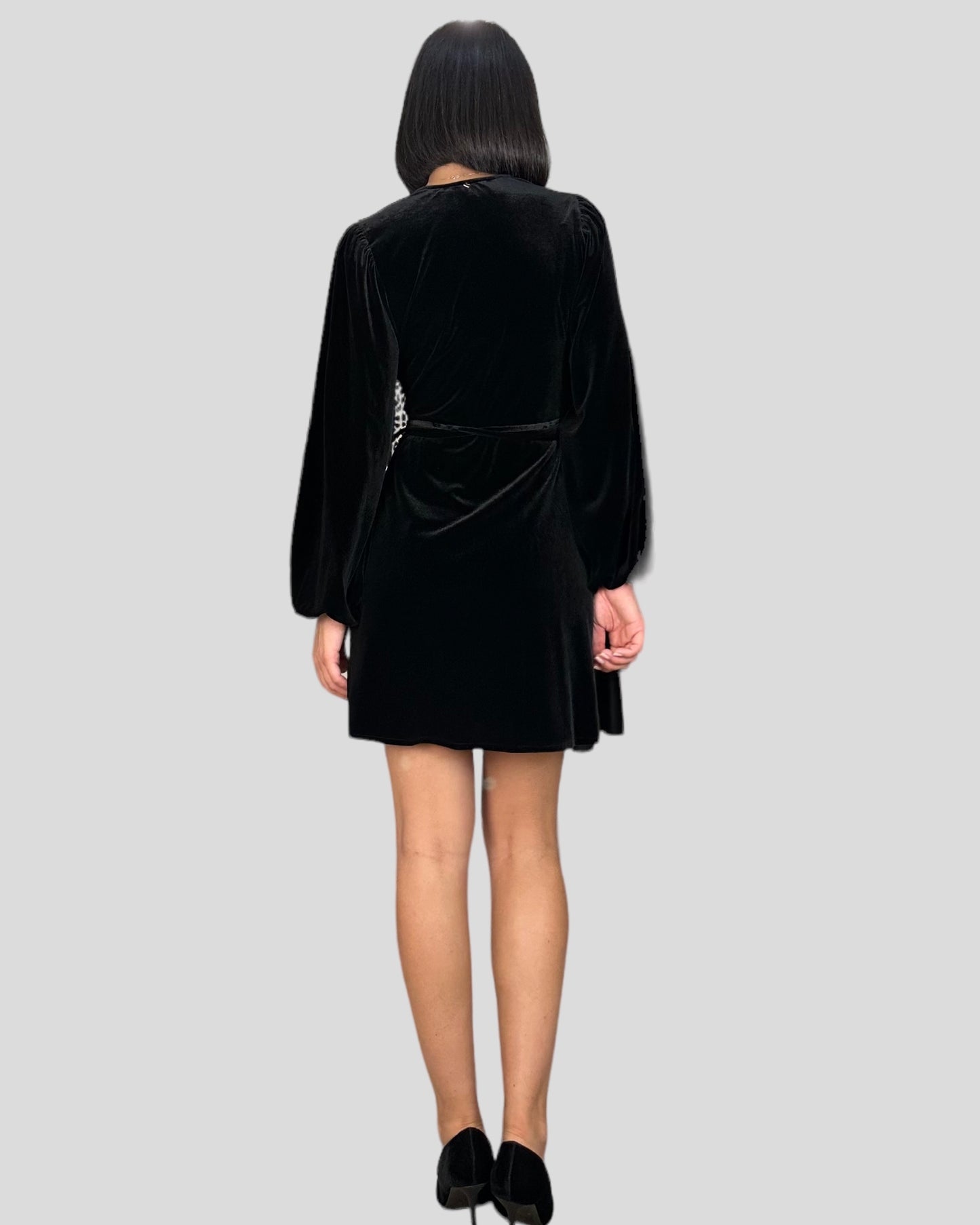 Kocca abito in ciniglia nero - Premium ABITI from KOCCA - Just €140! Shop now at Amaltea