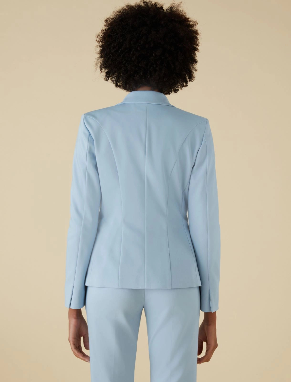 Giacca emme marella celeste retro