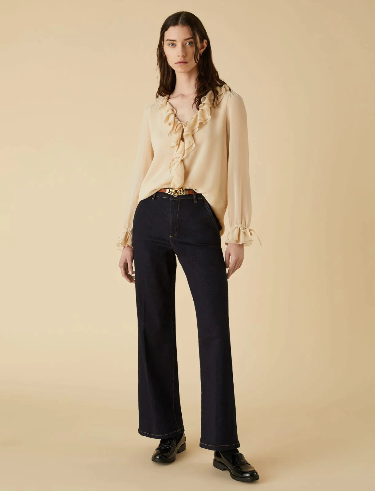 Emme Marella blusa rouches - Premium BLUSA from EMME MARELLA - Just €79.90! Shop now at Amaltea