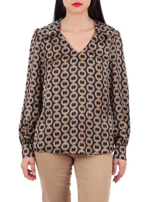 Kocca blusa fantasia catene - Premium BLUSE from KOCCA - Just €110! Shop now at Amaltea