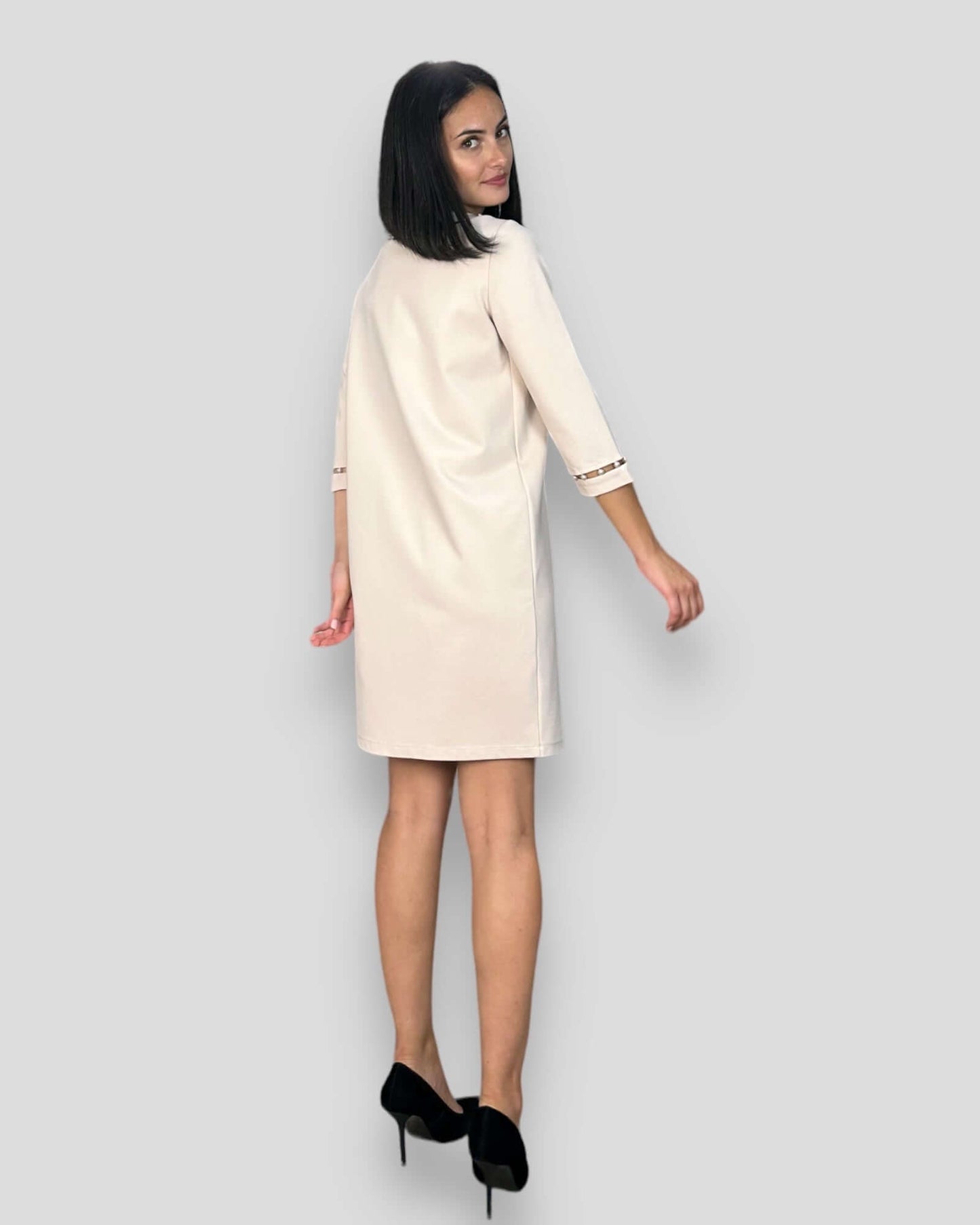 Abito Kocca corto panna - Premium ABITI from KOCCA - Just €115! Shop now at Amaltea