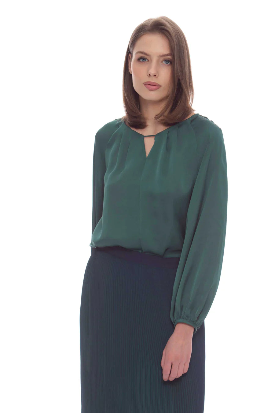 Kocca blusa verde bosco