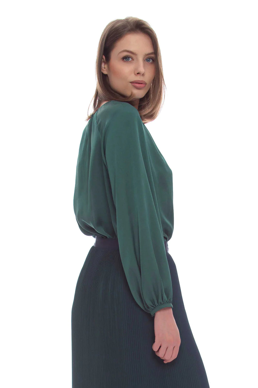 Kocca blusa verde bosco