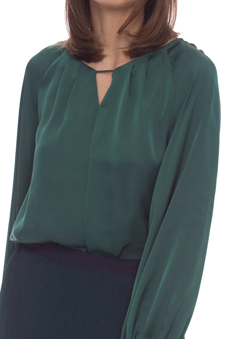 Kocca blusa verde bosco