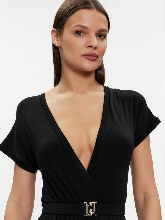 Abito Liu Jo nero dettaglio