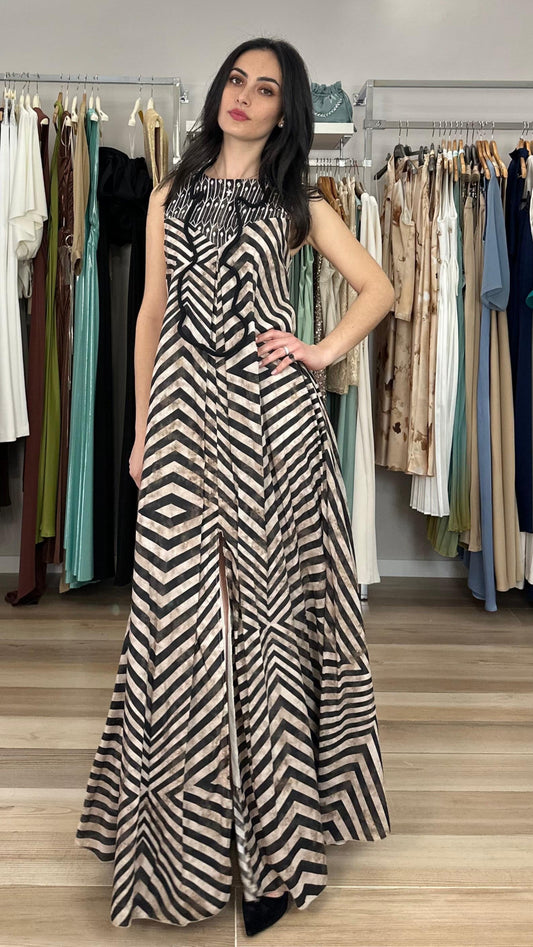 Abito lungo Souvenir etnico frontale