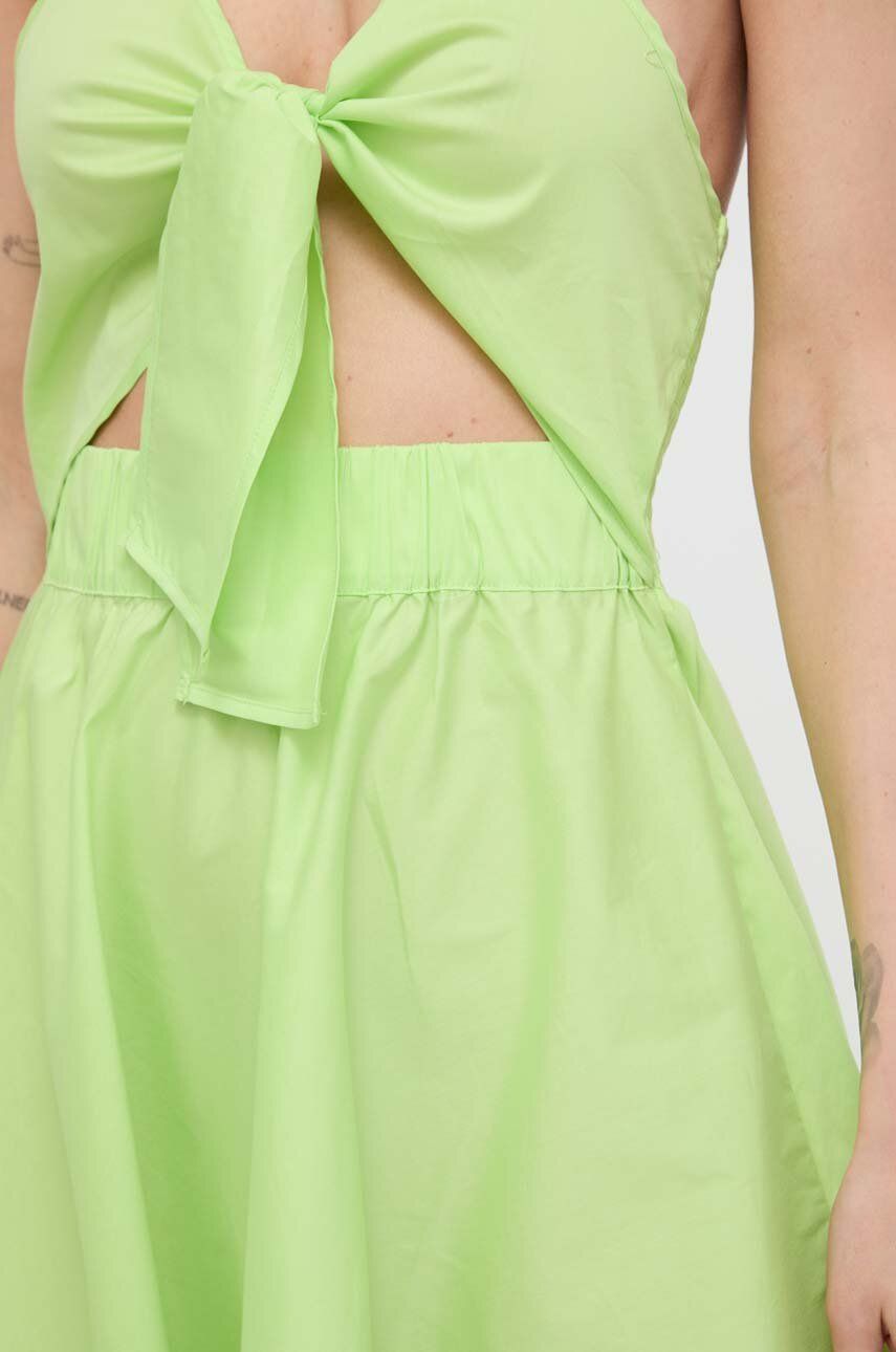 Abito a fascia Liu Jo verde dettaglio