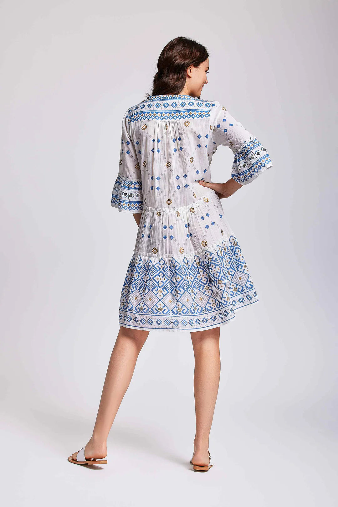 Abito con maniche a 34 Iconique retro