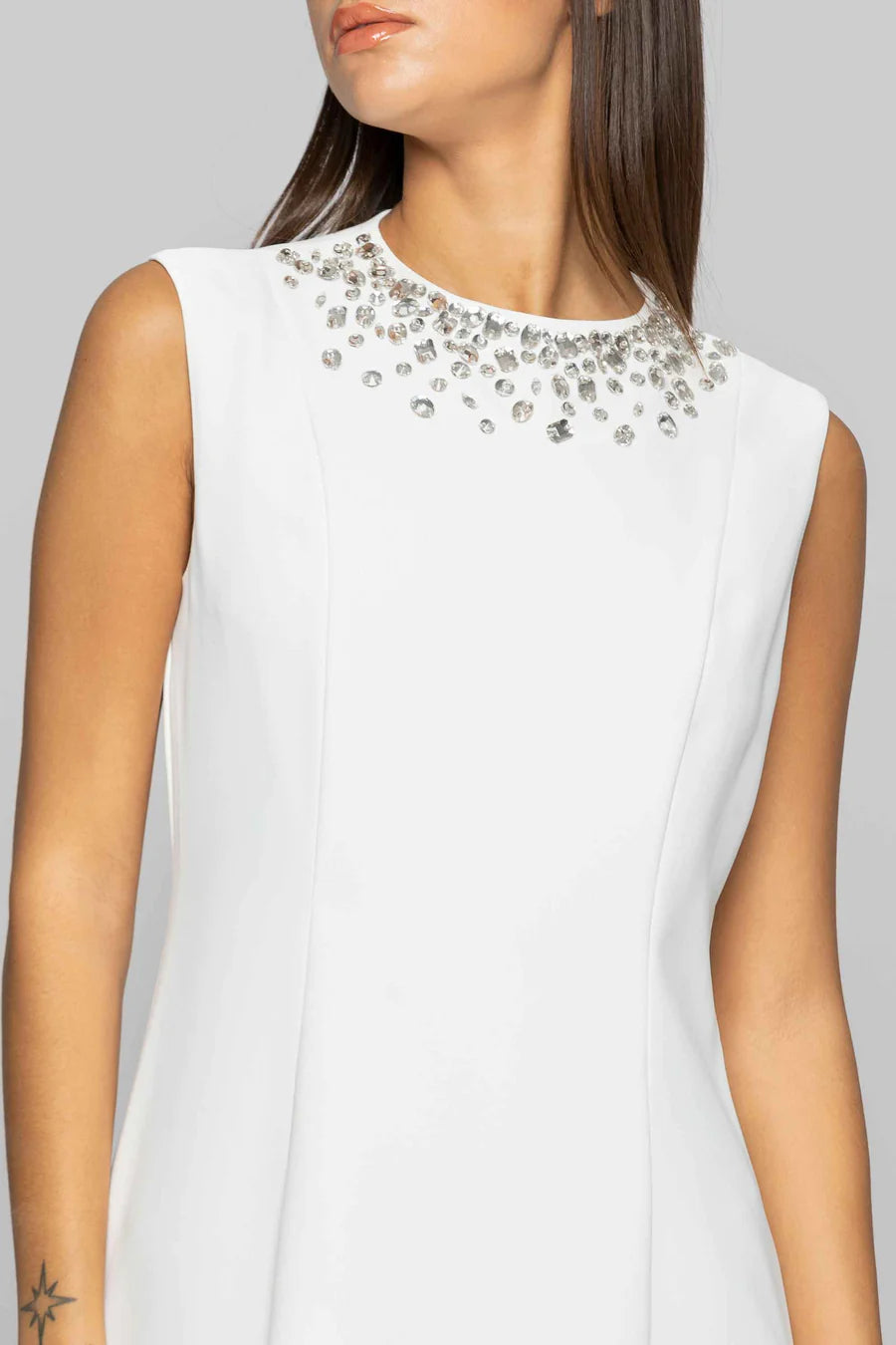 Abito corto banco Kocca dettaglio