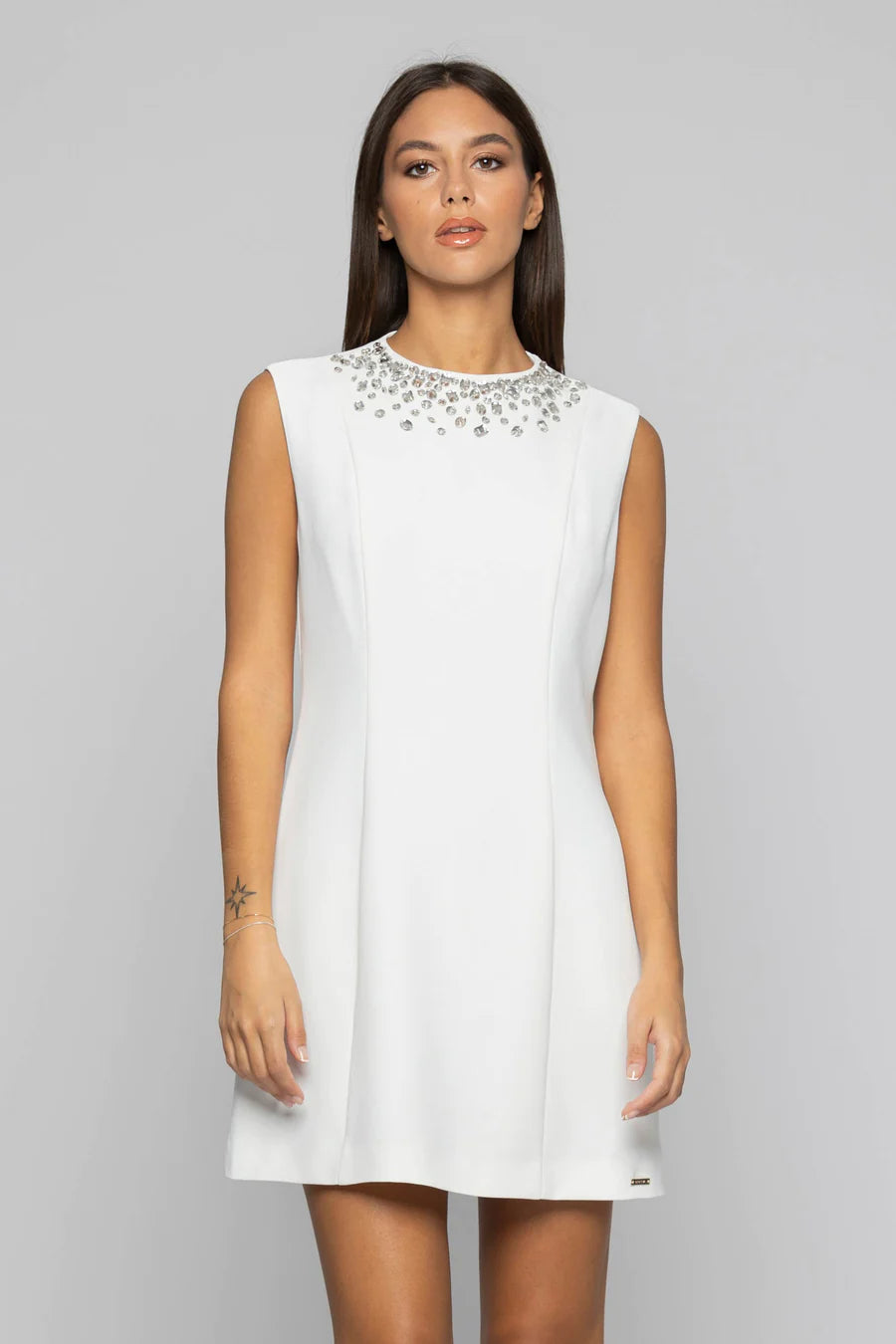 Abito corto banco Kocca frontale