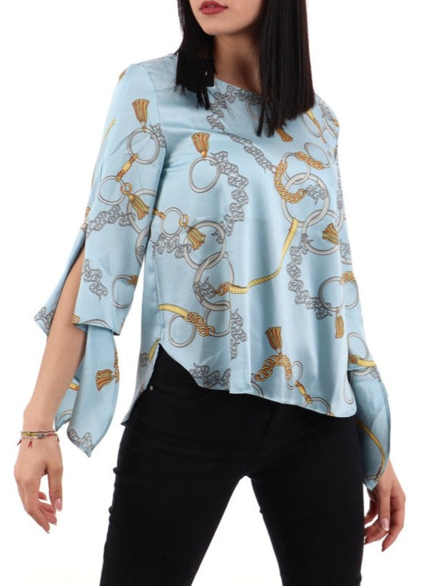 Blusa Emme Marella fantasia catene