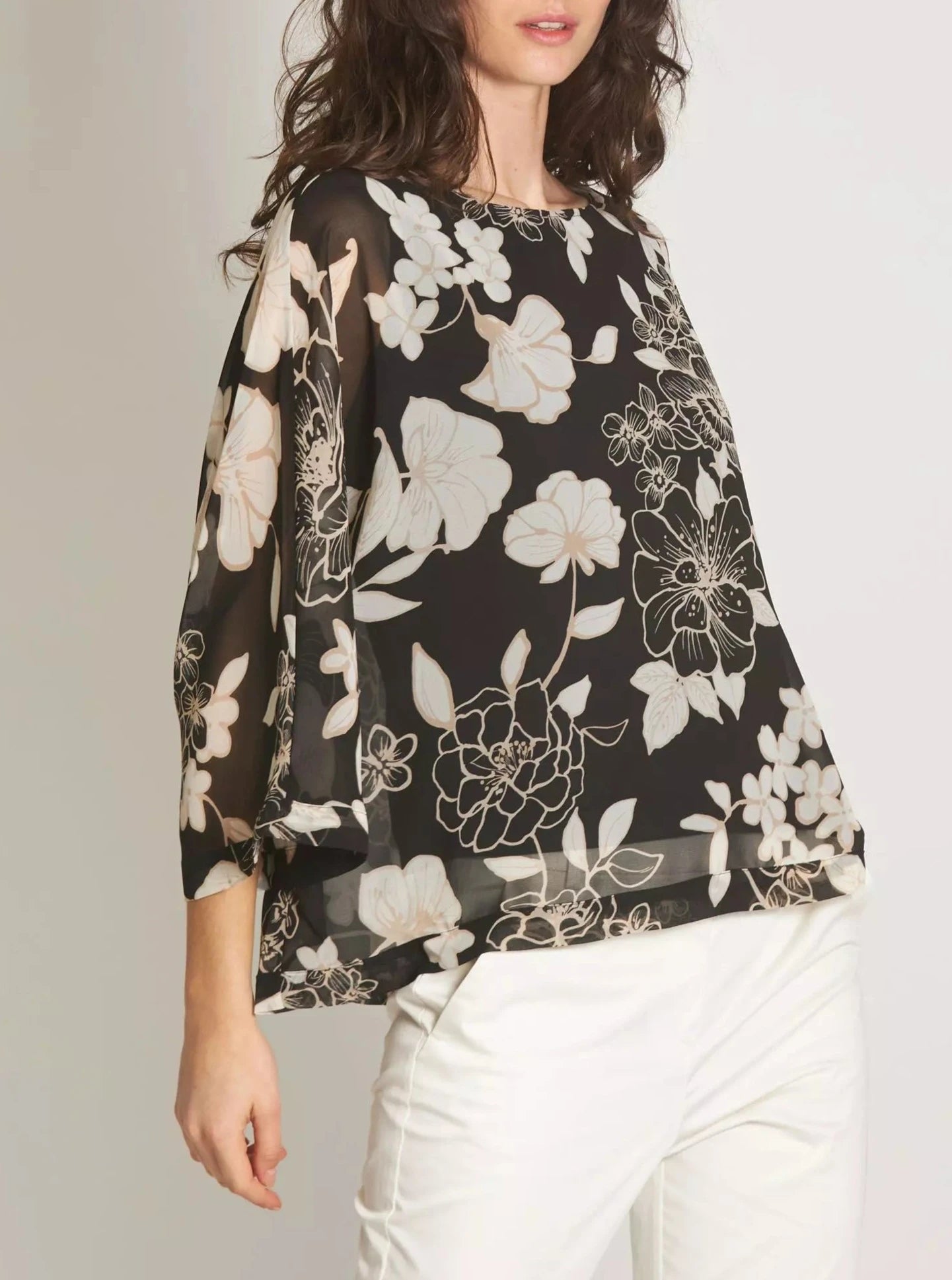 Blusa Emme Marella floreale