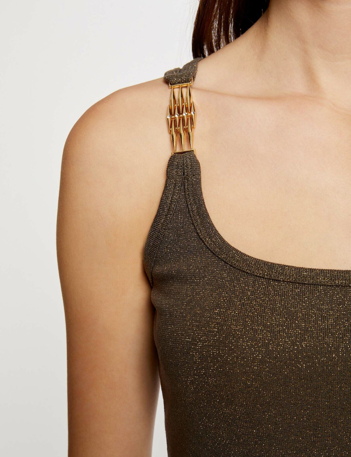 Canotta in lurex Morgan de toi