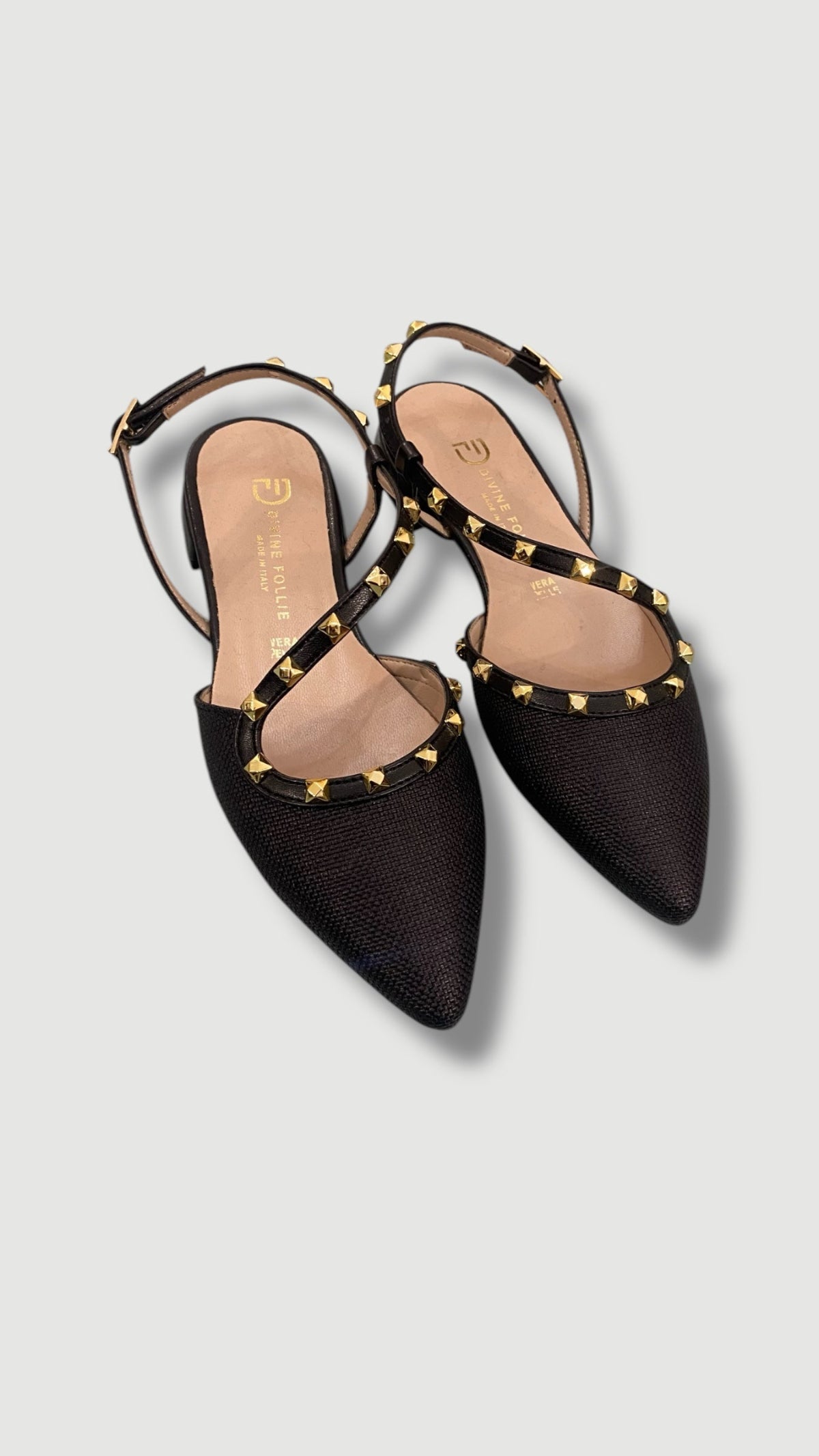 Divine follie ballerina con borchie