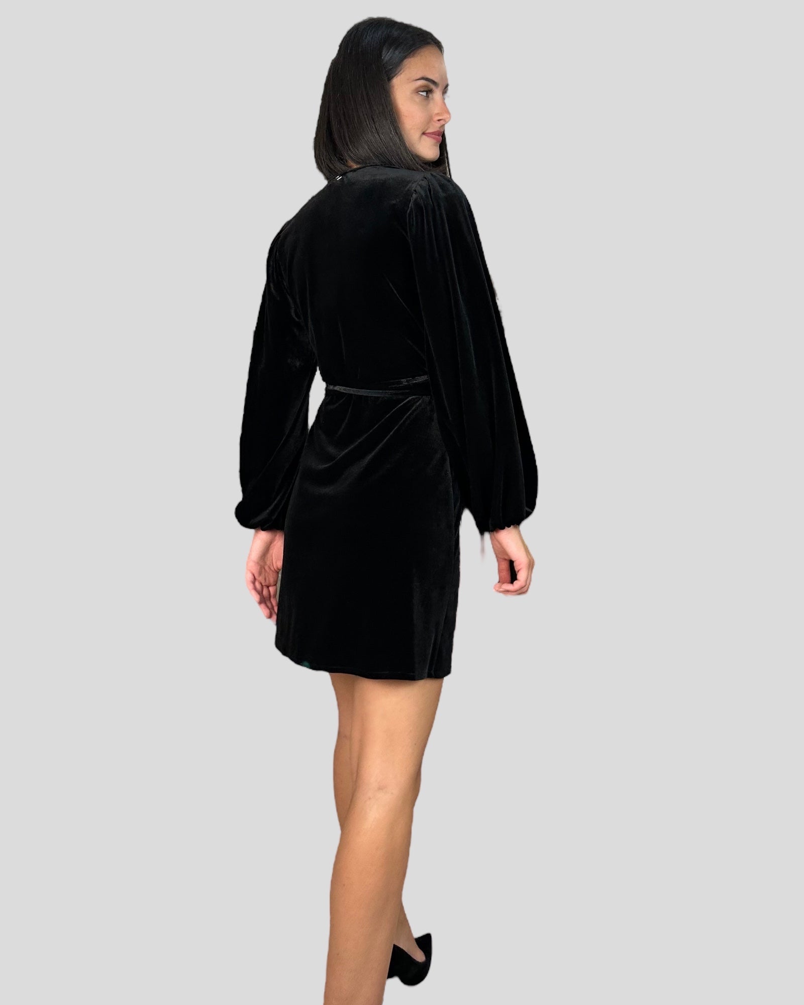 Kocca abito in ciniglia nero - Premium ABITI from KOCCA - Just €140! Shop now at Amaltea