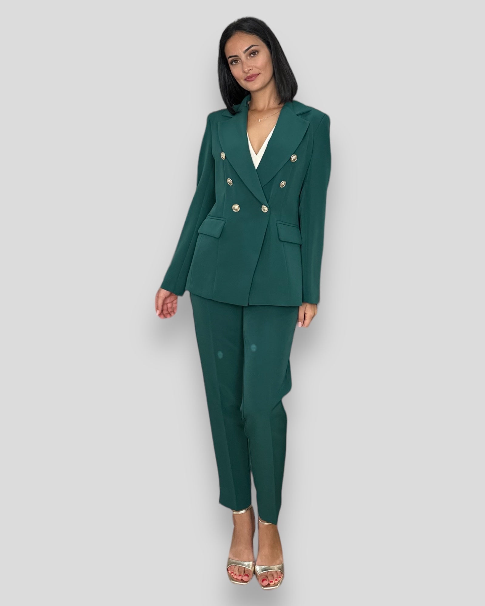 Maryley giacca doppiopetto verde - Premium BLAZER from MARYLEY - Just €126! Shop now at Amaltea