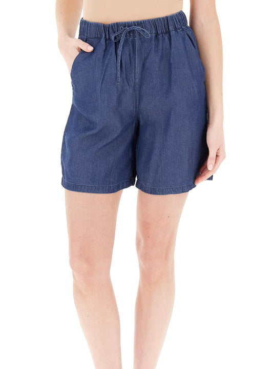 EmmeMarellashortchambrayfrontale