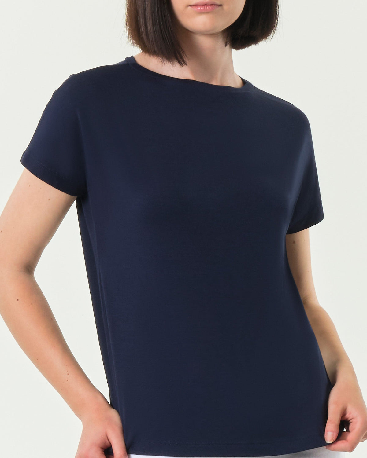 EmmeMarellat-shirtbluscurodettaglio