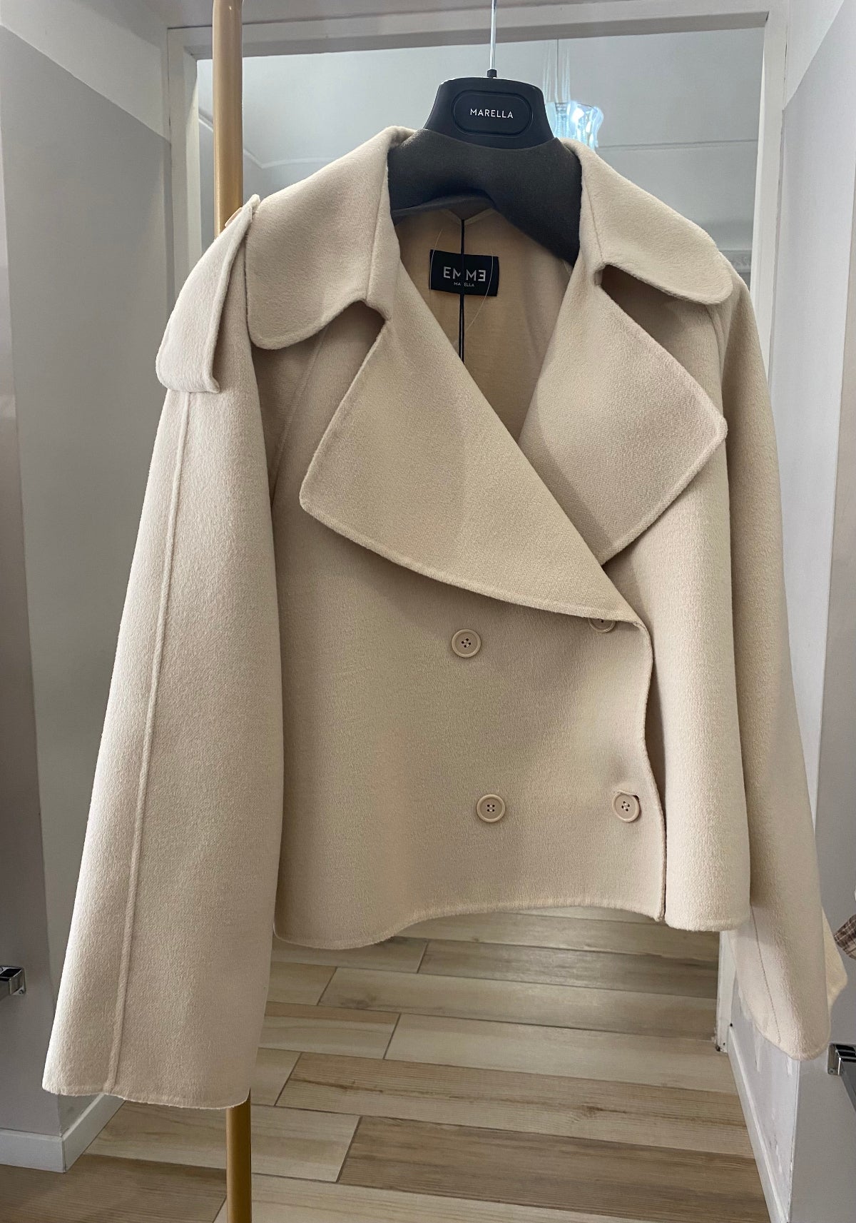 Emme Marella caban beige