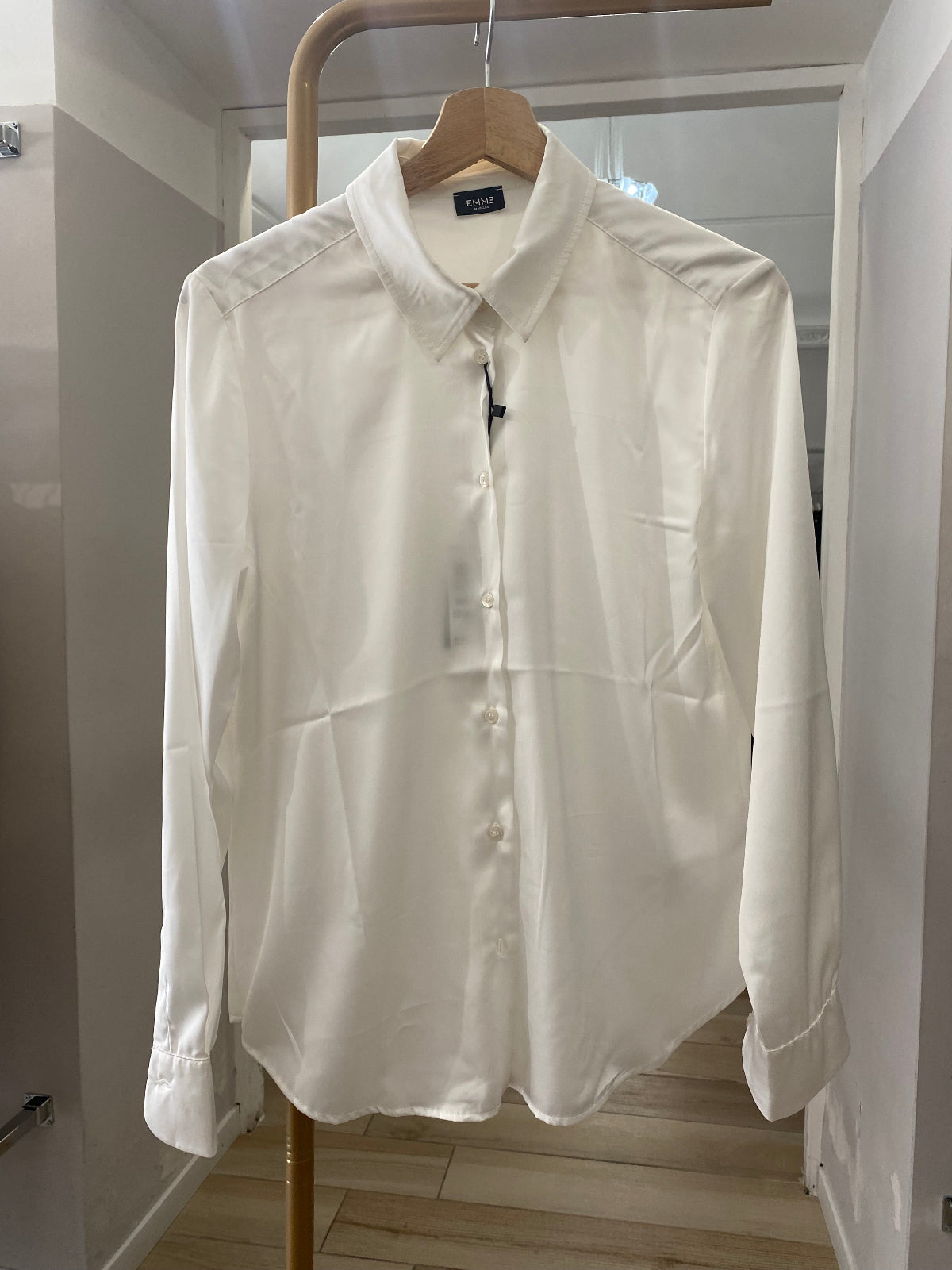 Emme Marella camicia in raso bianca