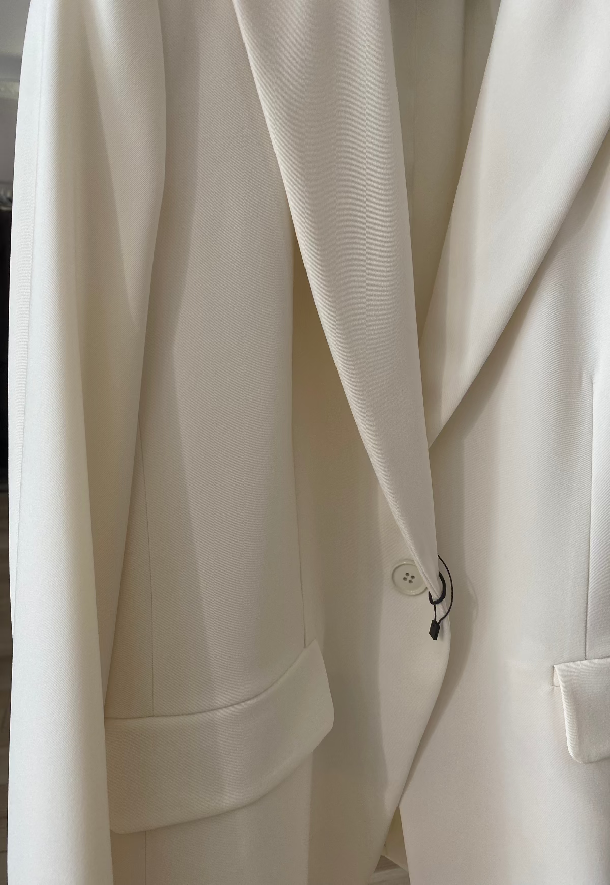 Emme Marella giacca panna dettaglio