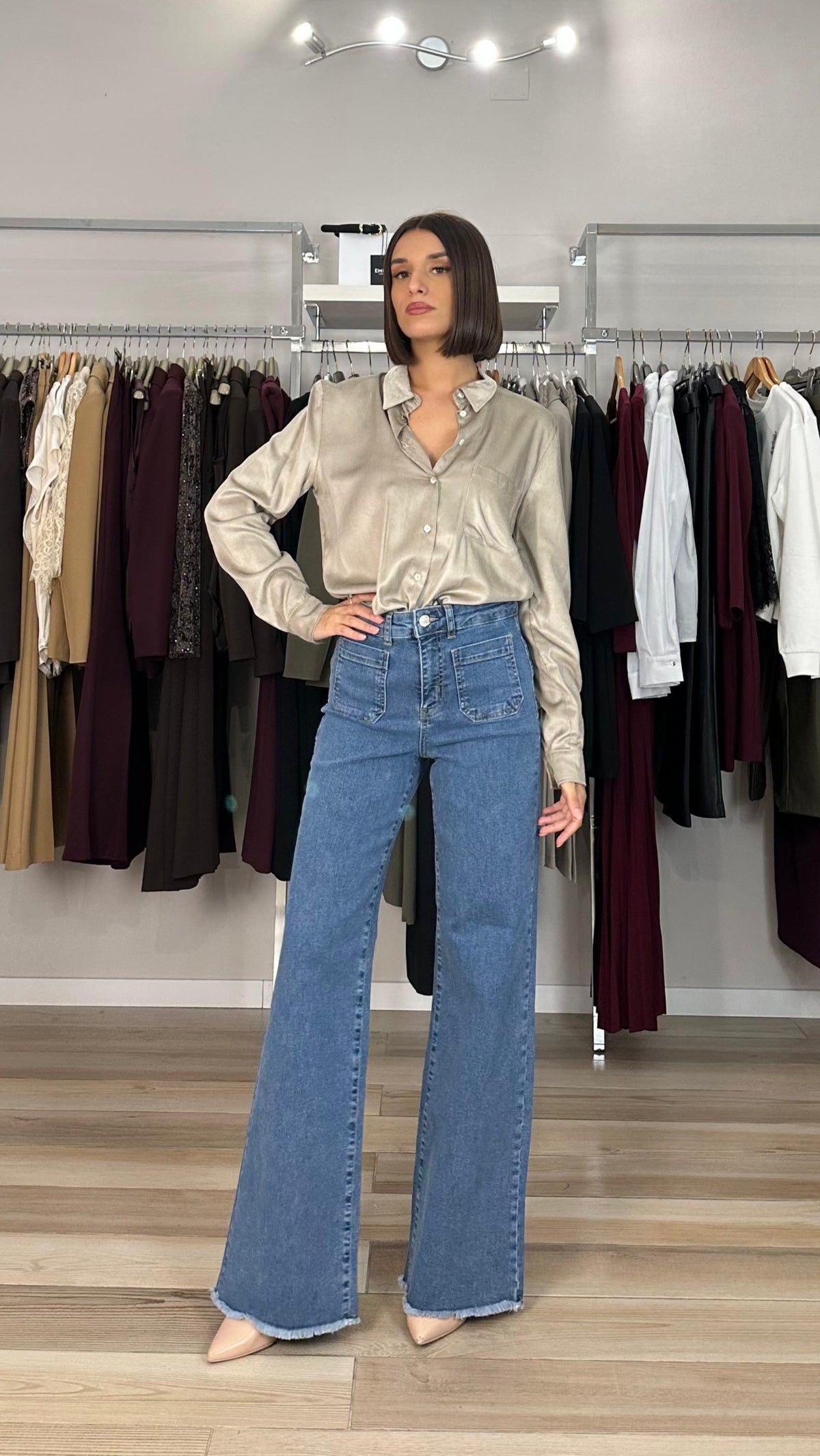 Emme Marella jeans a palazzo