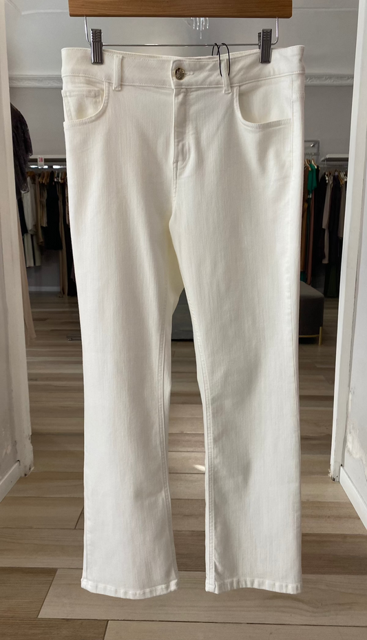 Emme Marella jeans bianco frontale