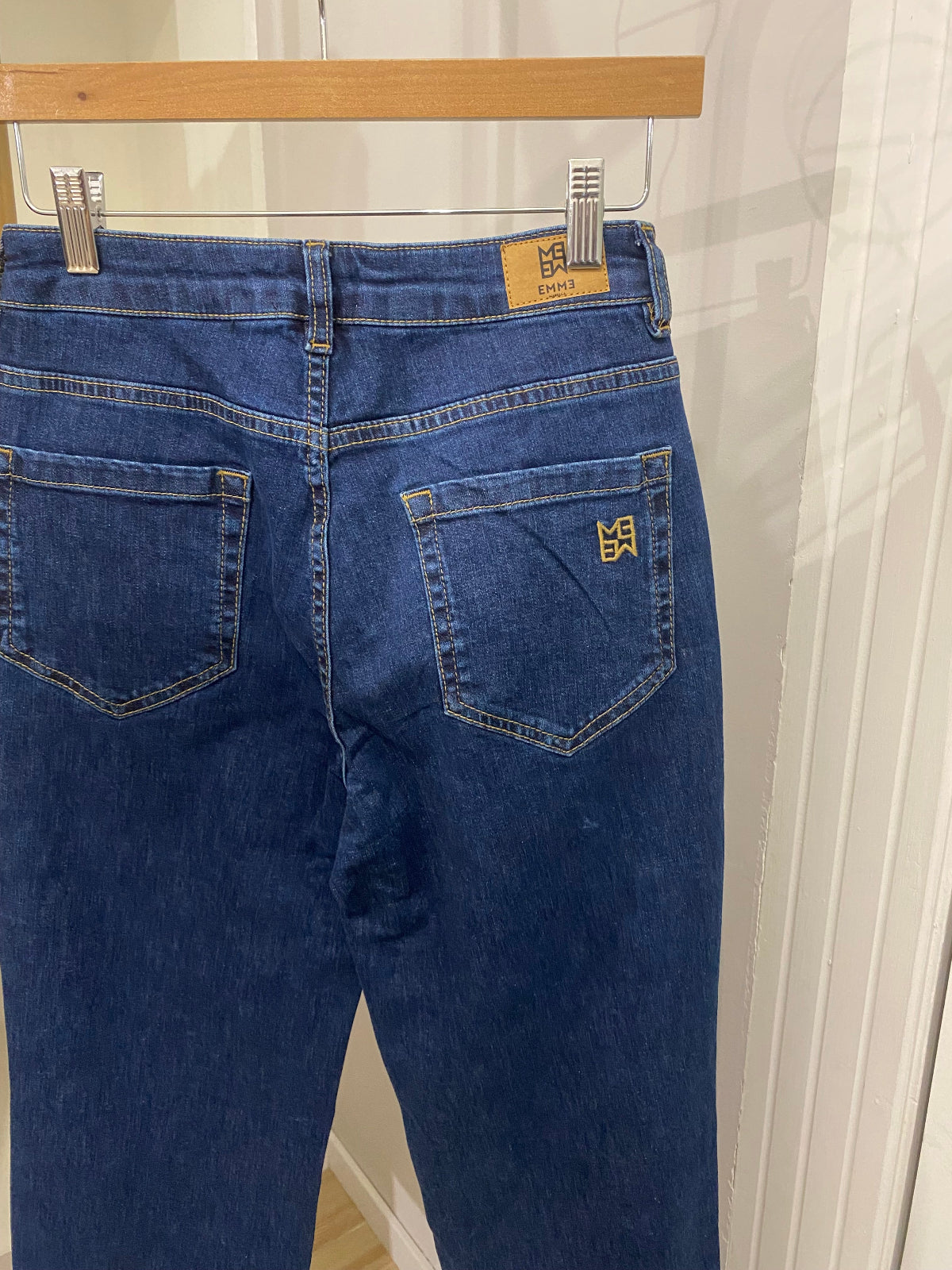 Emme Marella jeans dritto dettaglio