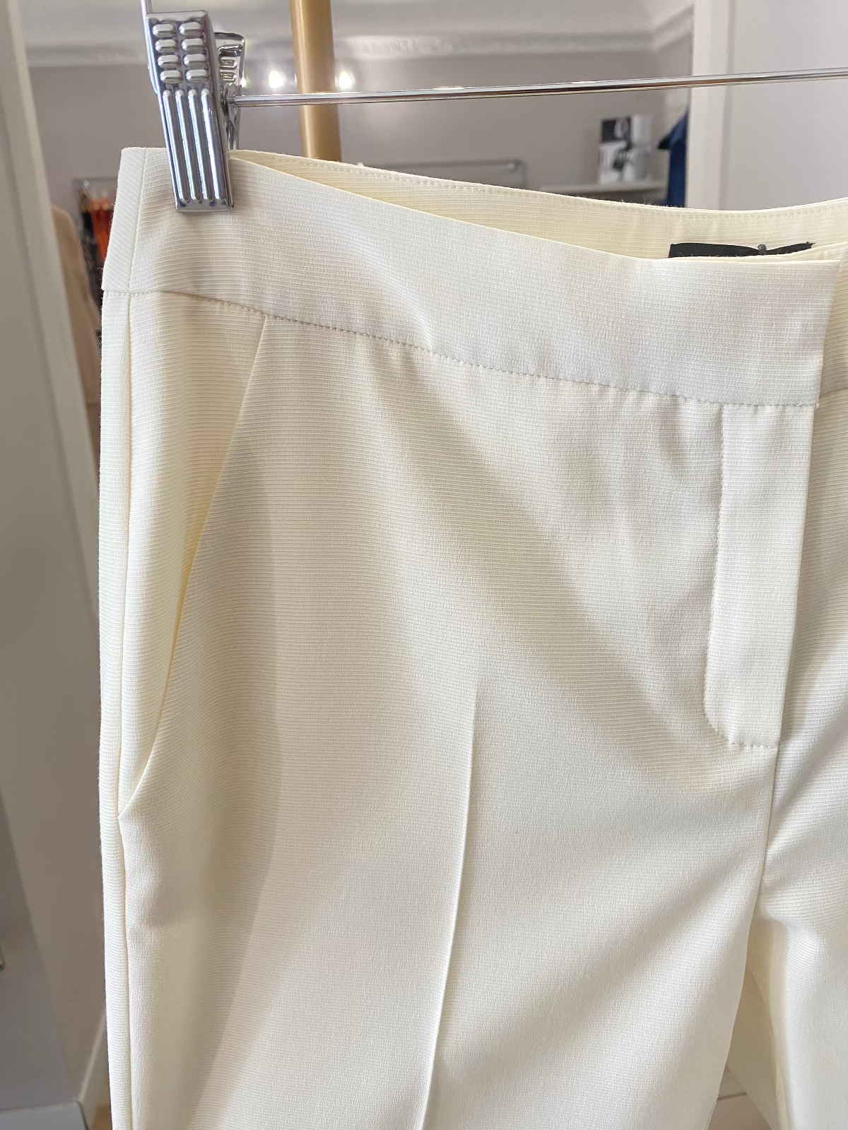 Emme Marella pantalone rigatino dettaglio