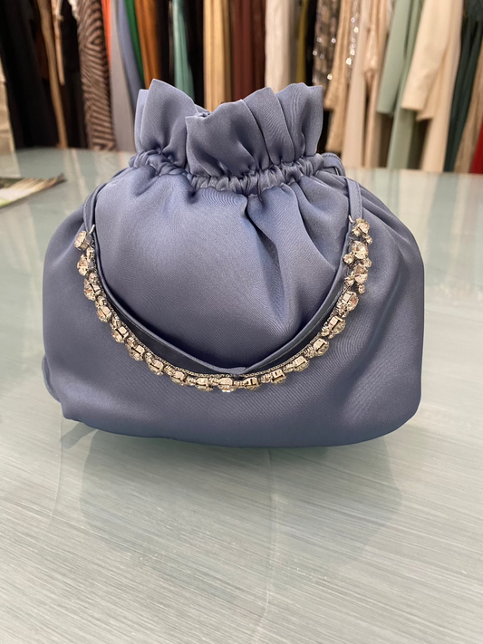 Emme Marella pochette elegante  carta da zucchero frontale