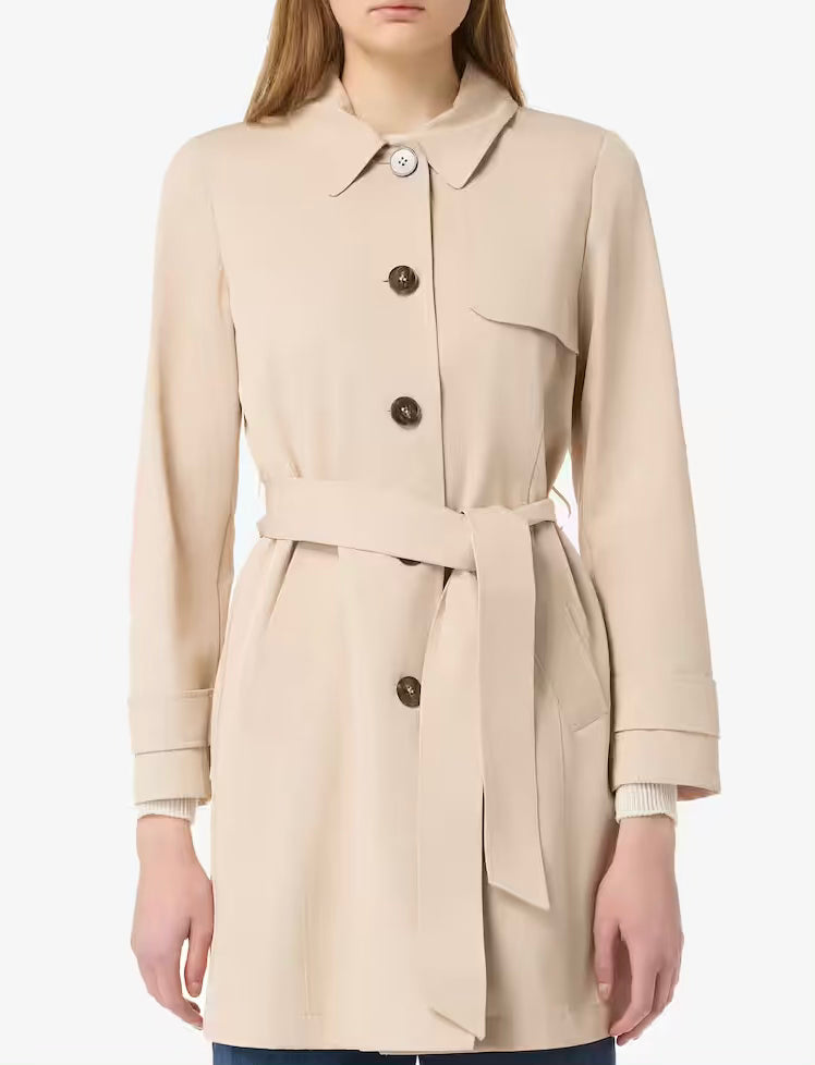 Emme Marella trench beige frontale