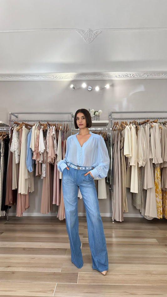 Camicia celste Kocca