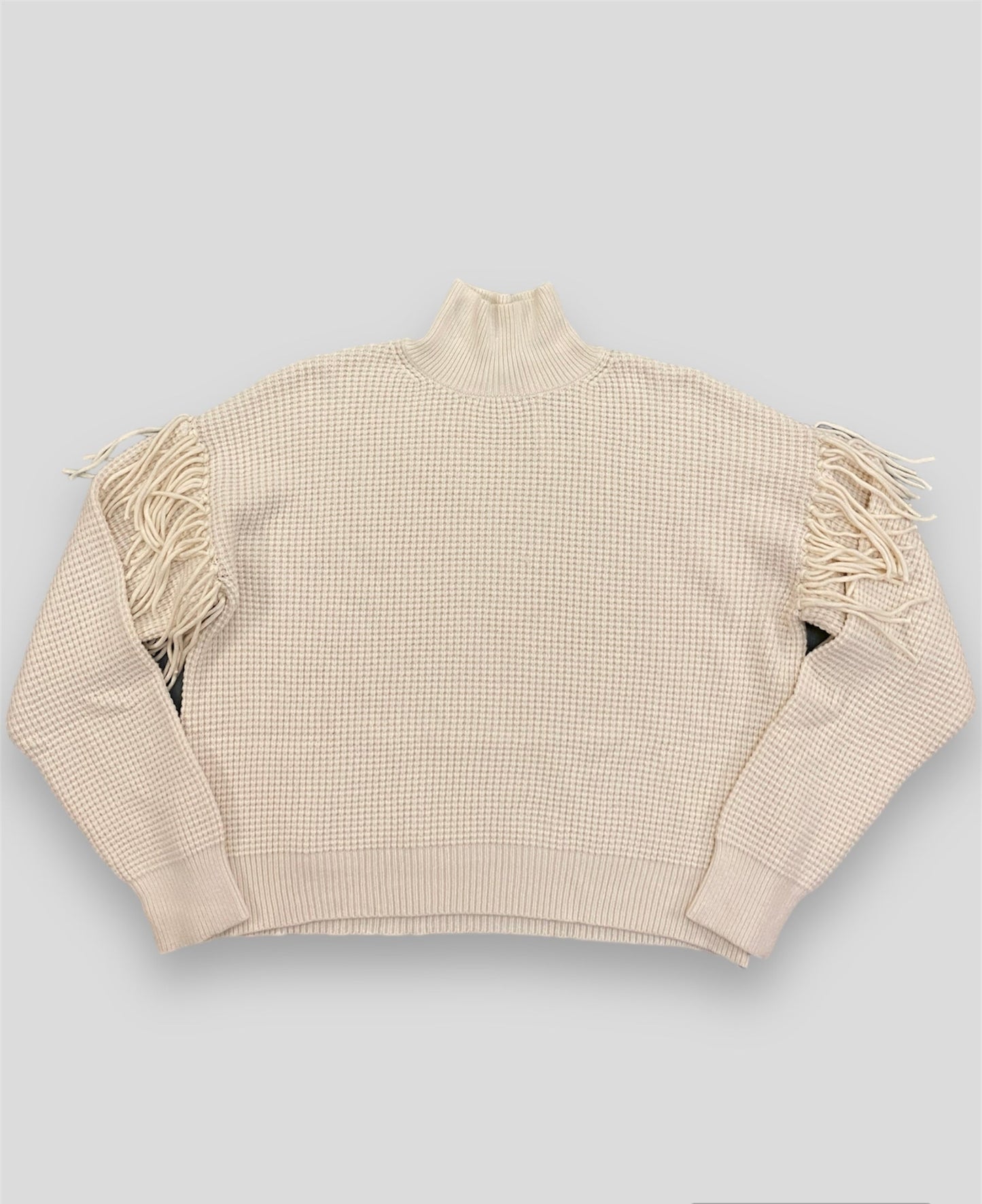 Susy mix maglione frange panna - Premium MAGLIE from SUSY MIX ELITE - Just €80! Shop now at Amaltea