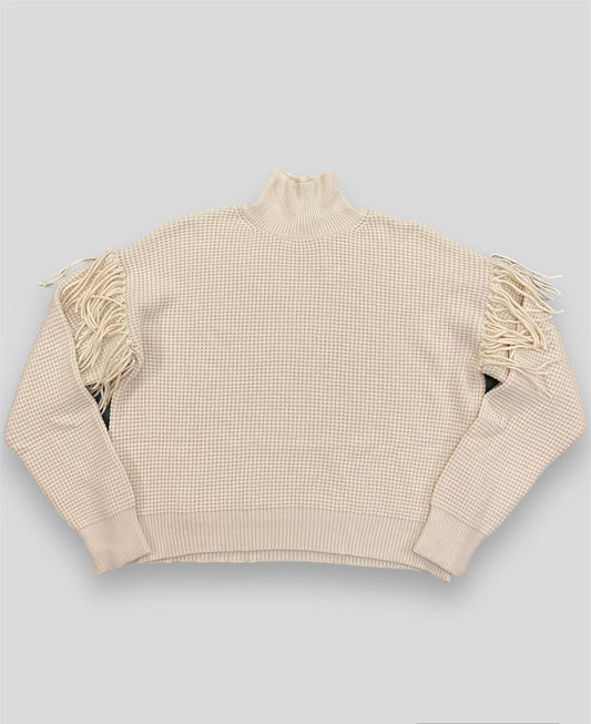 Susy mix maglione frange panna - Premium MAGLIE from SUSY MIX ELITE - Just €80! Shop now at Amaltea