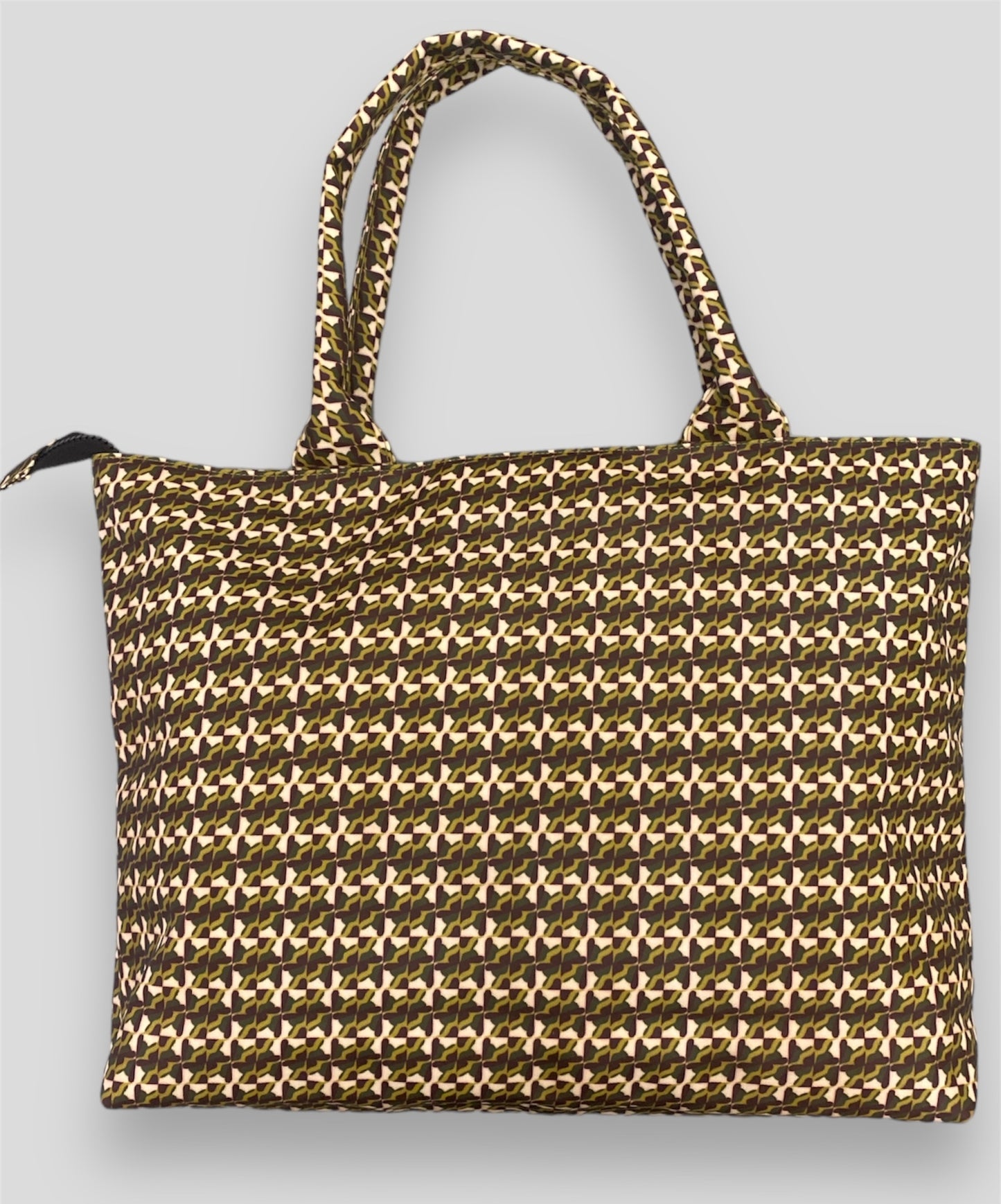 Borsa mare Liu Jo fantasia verde retro