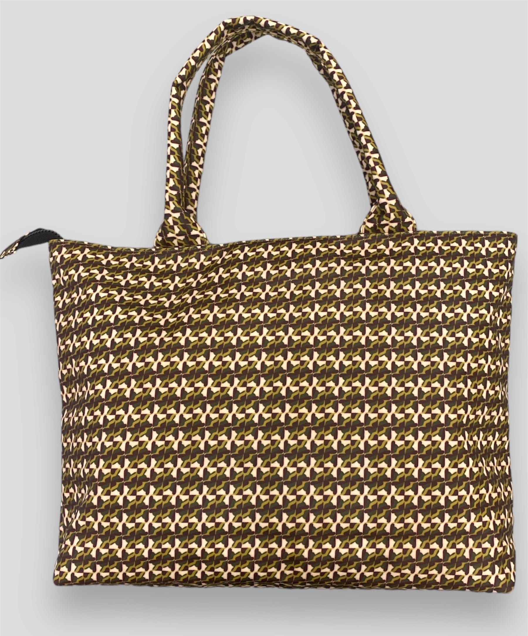 Borsa mare Liu Jo fantasia verde retro