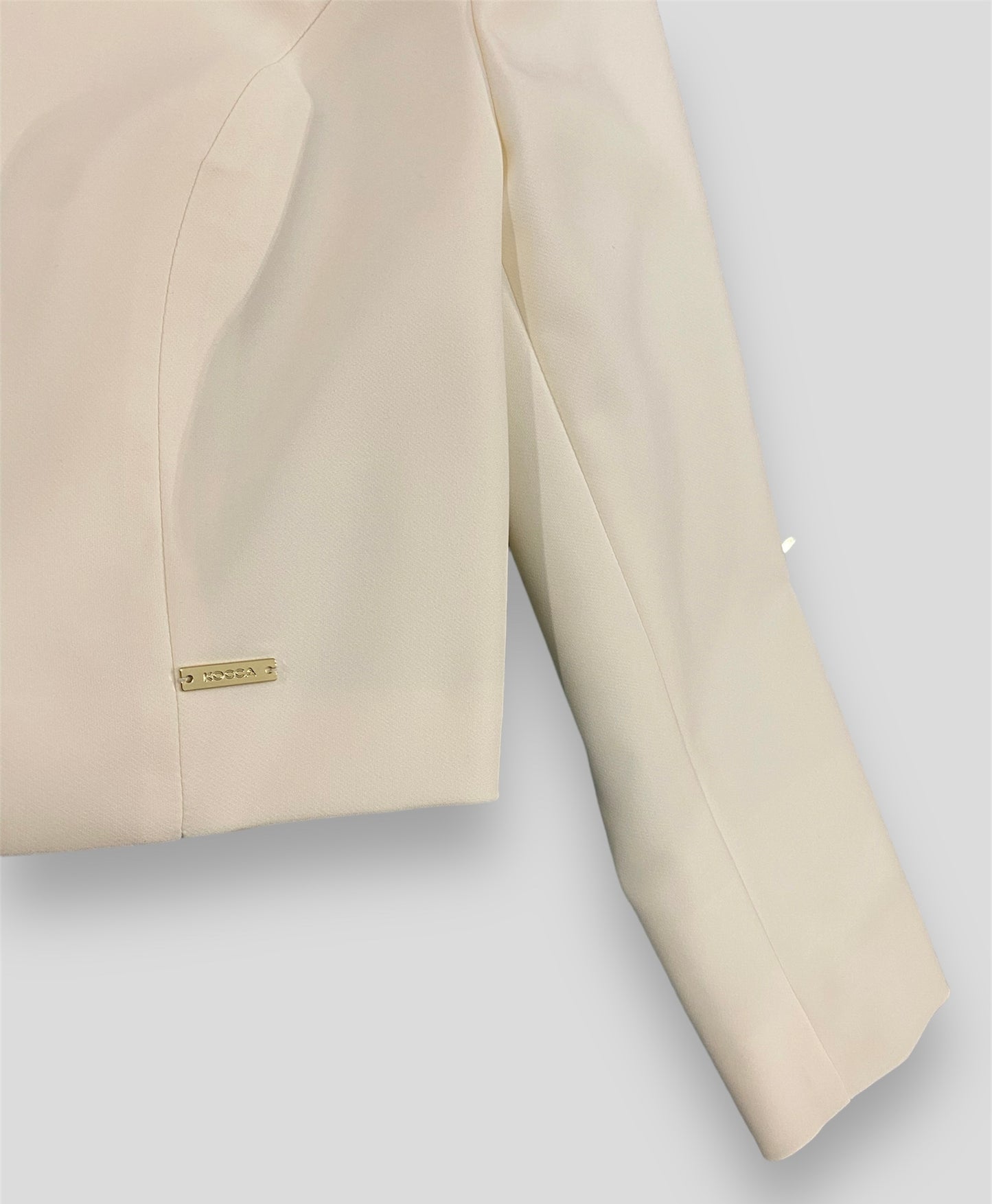Giacca Kocca panna laterale