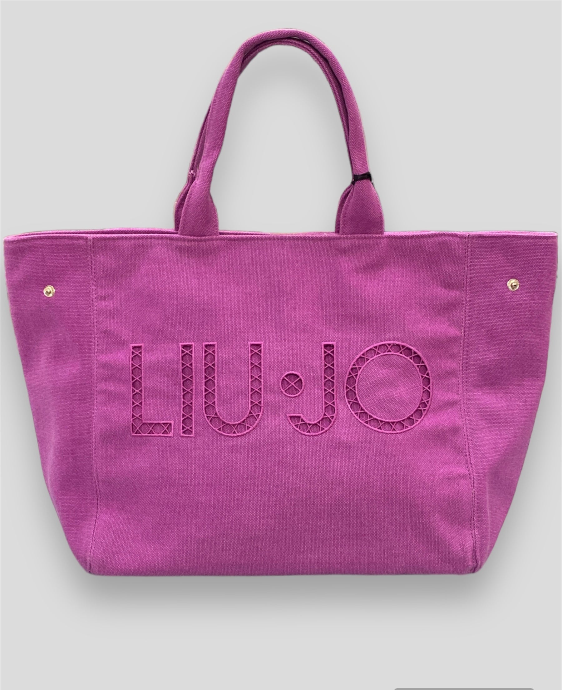 Borsa mare Liu Jo viola frontale