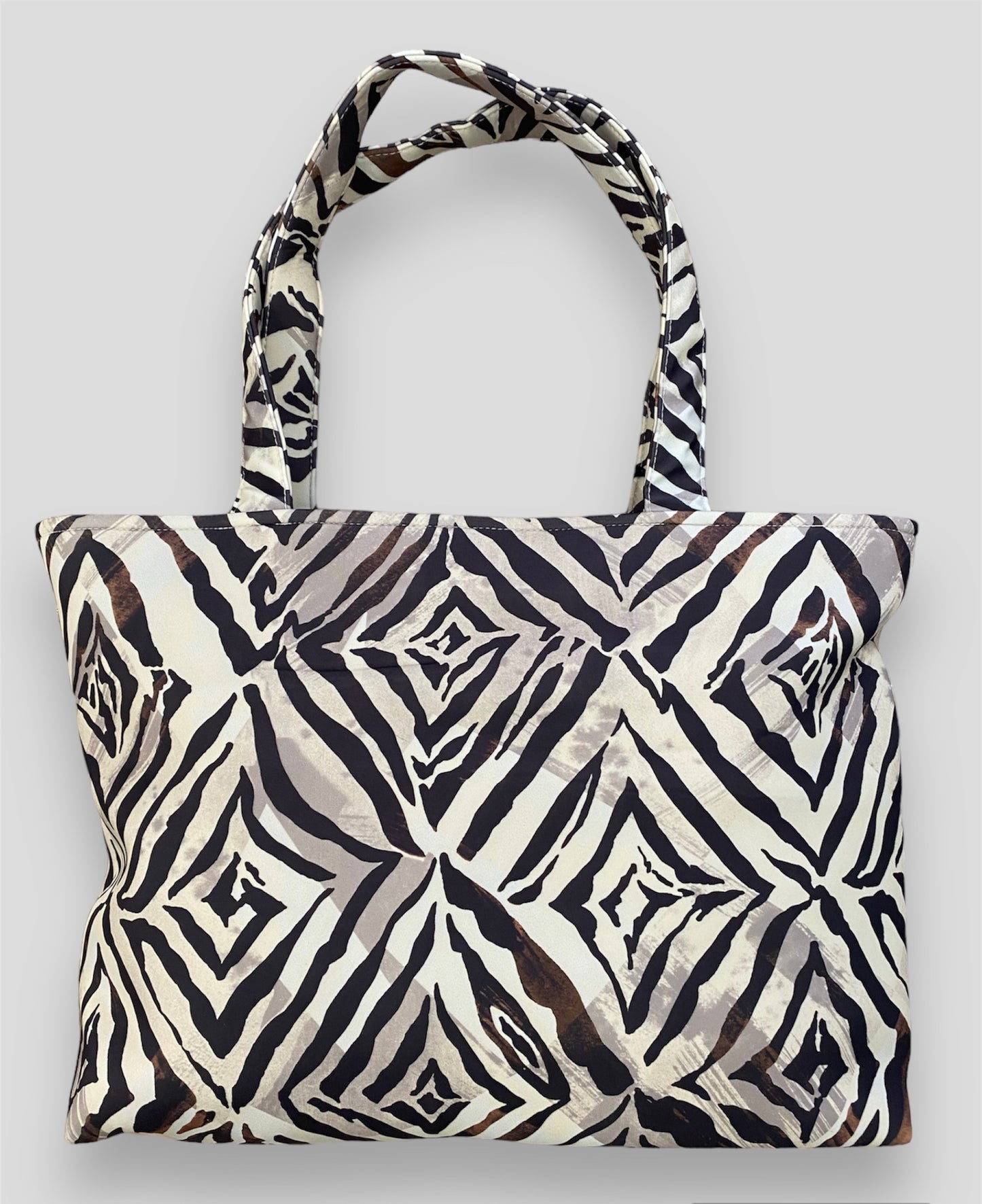 Borsa mare Liu Jo zebrata retro 