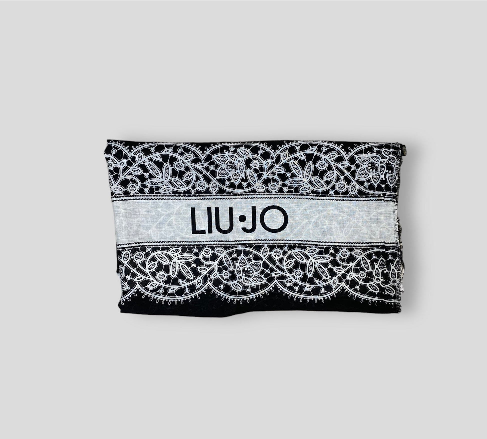 Sciarpa liu jo nera - Premium ACCESSORI VARI from LIU JO - Just €49! Shop now at Amaltea